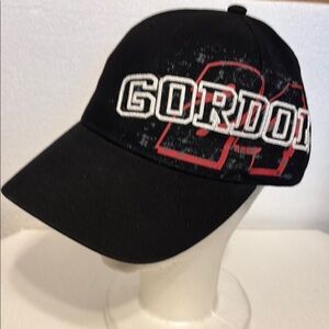 Chase Authentics NASCAR 24 Black Hat with Red and White Embroidery